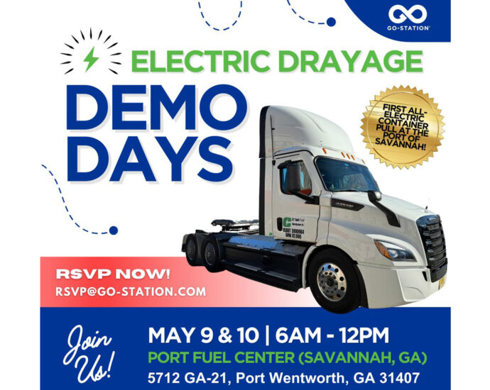 go-station-hosts-electric-drayage-truck-pull-and-ev-demo-event-at-georgia-port