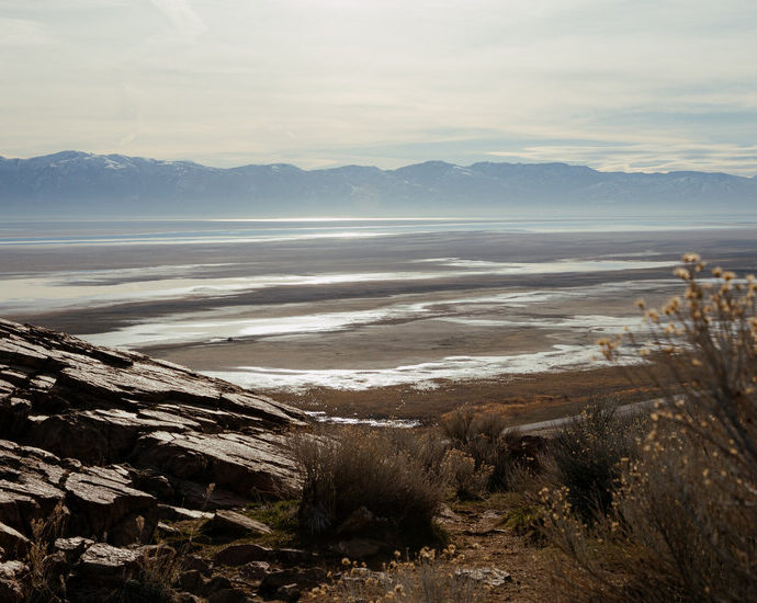 level-of-the-great-salt-lake-is-higher-than-past-years,-but-still-low