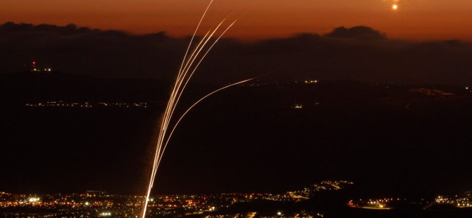 israel-attacks-southern-lebanon,-hezbollah-launches-rockets-at-israel