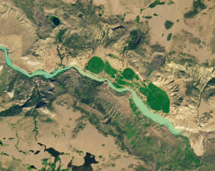 Earth from space: Massive landslide dams Canadian river, trapping endangered fish on the wrong side