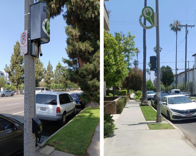 los-angeles-expands-streetlight-ev-charging-program-using-ampup-and-evse-tech