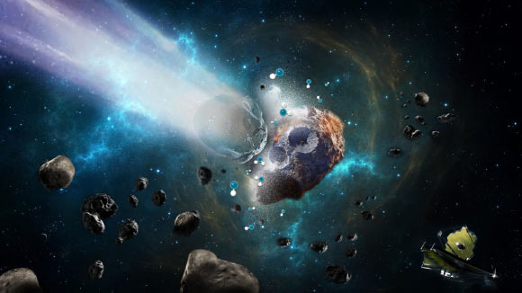 Study: Asteroid Psyche Originated beyond Solar System’s Snow Line and Later Migrated to Main Belt