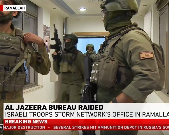 israeli-forces-raid-al-jazeera’s-office-in-ramallah