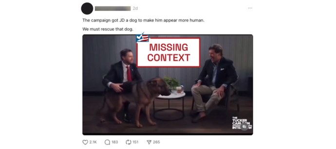 posts-misrepresent-vance’s-comments-about-his-pet-dog