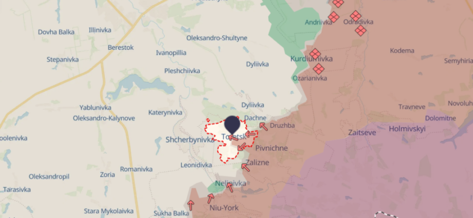 russian-forces-advance-in-toretsk,-donetsk-oblast-–-deepstate