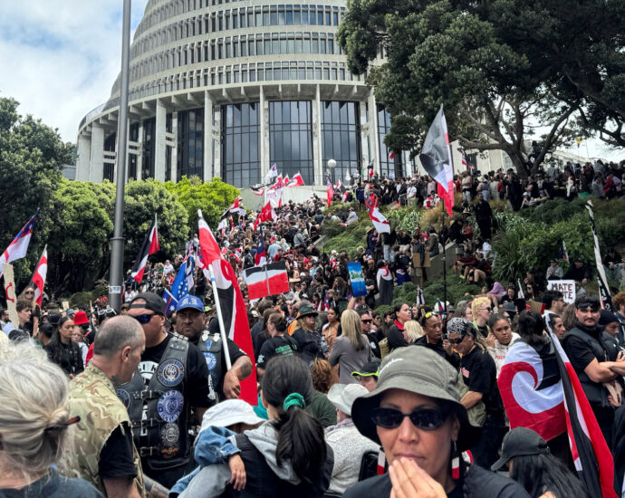 thousands-protest-as-maori-rights-march-reaches-new-zealand-parliament