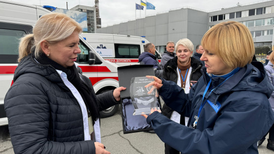 iaea-boosts-medical-assistance-to-ukraine-nuclear-sites-with-delivery-of-two-ambulances