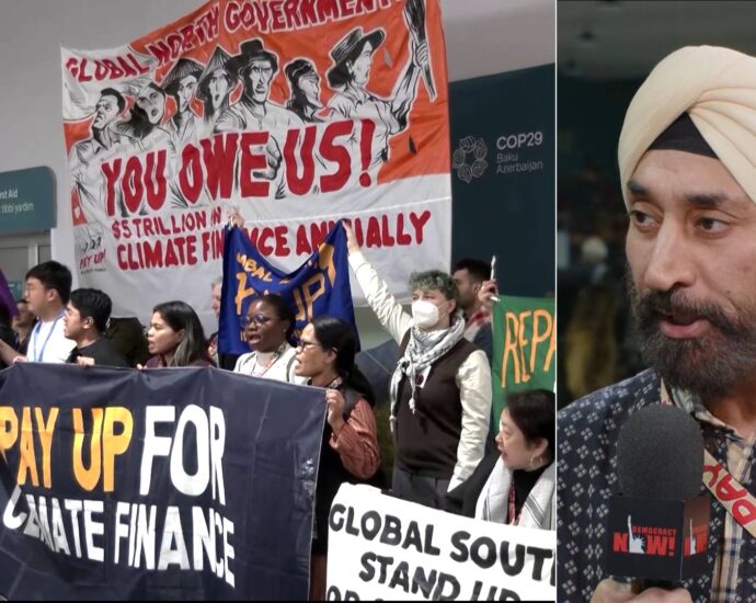 “they’re-expanding-fossil-fuels”:-indian-activist-harjeet-singh-on-rich-countries’-hypocrisy-at-cop29