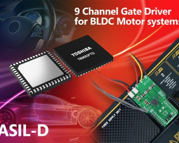 toshiba-and-mikroe-develop-automotive-gate-driver-board-for-brushless-motors