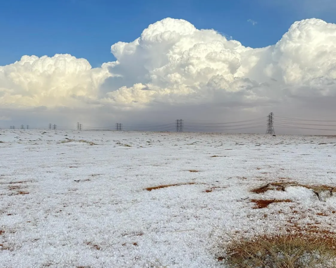 hailstorm-in-saudi-arabian-desert-mistaken-for-snow,-sparking-misleading-climate-claims-online