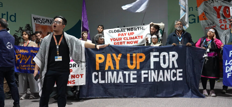 “trillions,-not-billions”:-climate-activists-protest-as-cop29-closes-in-on-a-“bad-deal”