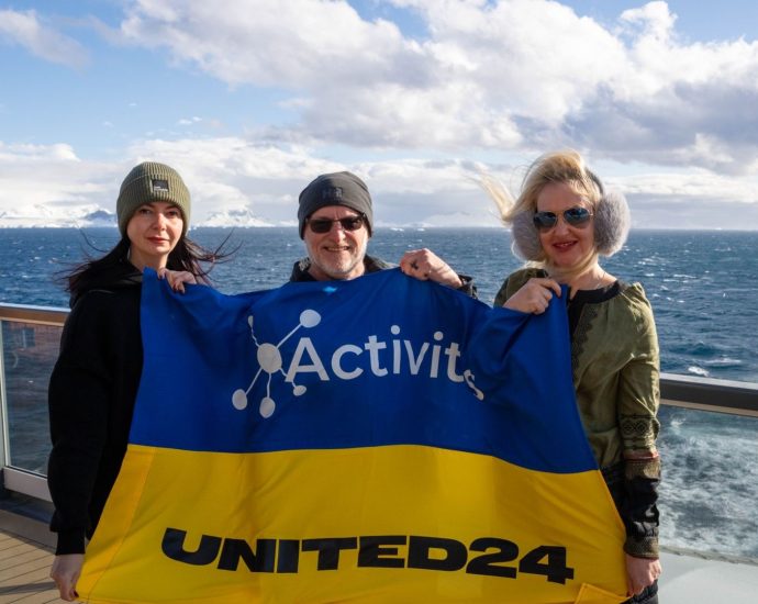 Space2Sea Antarctica: 2 Ukrainian soldiers fulfill 1st part of Antarctic dream