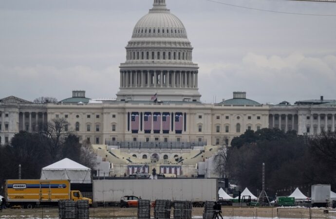 With The Traitor’s inauguration indoors, few guests will see ceremony in person