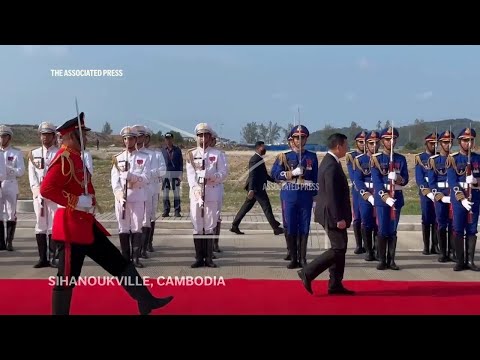 cambodia-prime-minister-attends-opening-of-new-chinese-naval-base