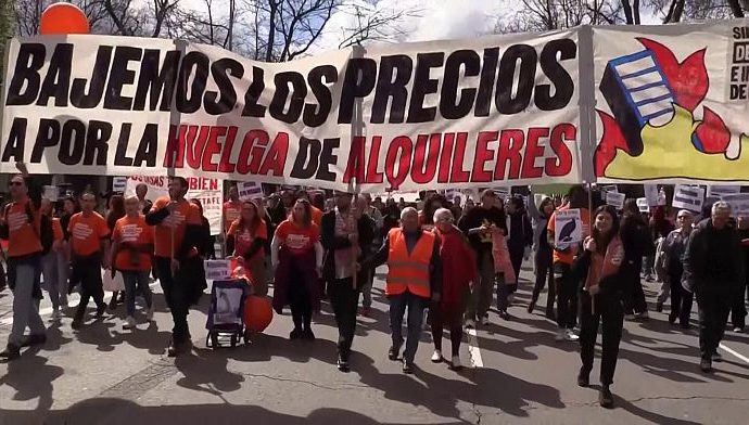 thousands-in-spain-take-to-the-streets-in-protest-against-country’s-housing-crisis