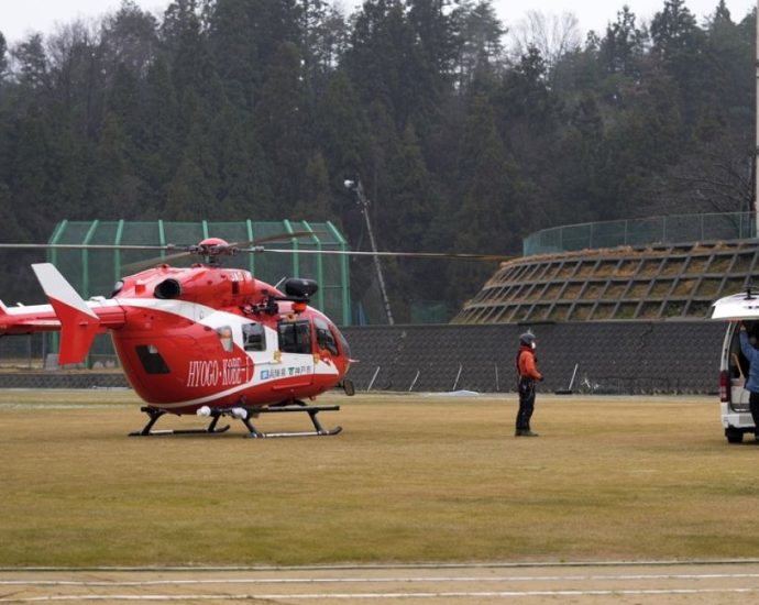 ambulance-helicopter-crashes-into-sea-in-southwestern-japan,-killing-three
