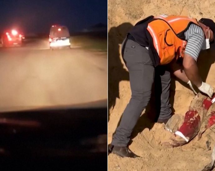 “point-blank”:-israeli-soldiers-execute-15-gaza-medics-&-rescue-workers,-bury-in-unmarked-mass-grave