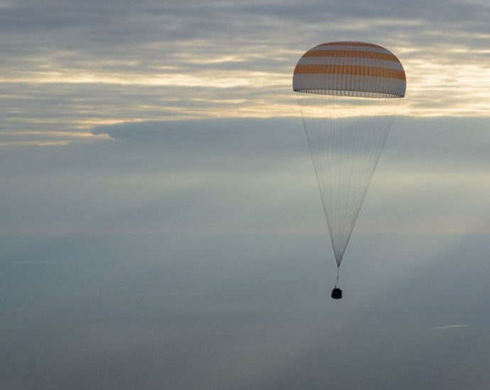 NASA’s oldest active astronaut lands with space station crewmates on his 70th birthday