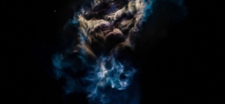 SpaceX launch creates a ‘nebula’ | Space picture of the day for April 21, 2025