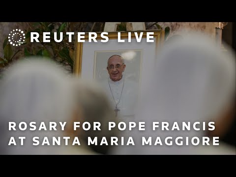live:-rosary-service-for-pope-francis-at-burial-location-santa-maria-maggiore