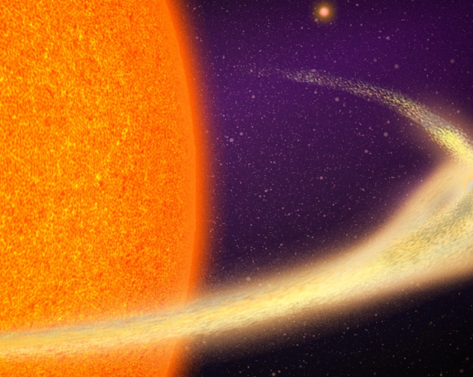 Astronomers discover doomed planet shedding a Mount Everest’s worth of material every orbit, leaving behind a comet-like tail