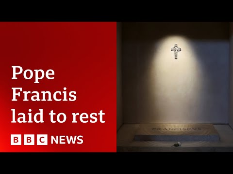 thousands-lined-rome’s-streets-as-pope-francis-laid-to-rest-after-vatican-funeral-|-bbc-news