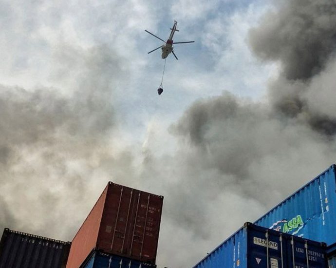 drone-shows-destruction-following-huge-iran-port-explosion