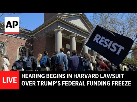 live:-outside-court-as-hearing-begins-in-harvard-lawsuit-over-the-traitor’s-federal-funding-freeze
