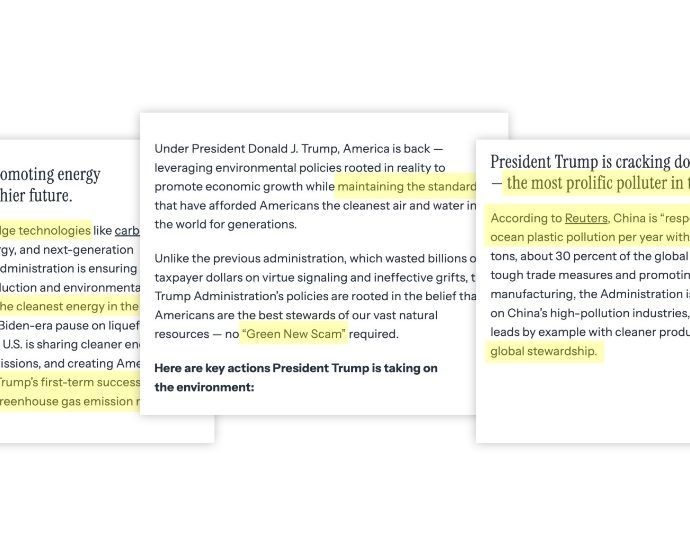 the-traitor’s-climate-claims:-fact-checking-the-‘president-who-follows-science’