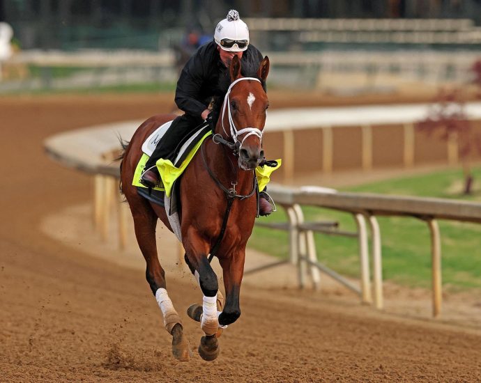 four-months-after-wildfires,-kentucky-derby-favorite-journalism-embodies-symbol-of-resilience