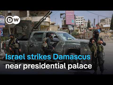 syria-condemns-israeli-strike-on-damascus-|-dw-news