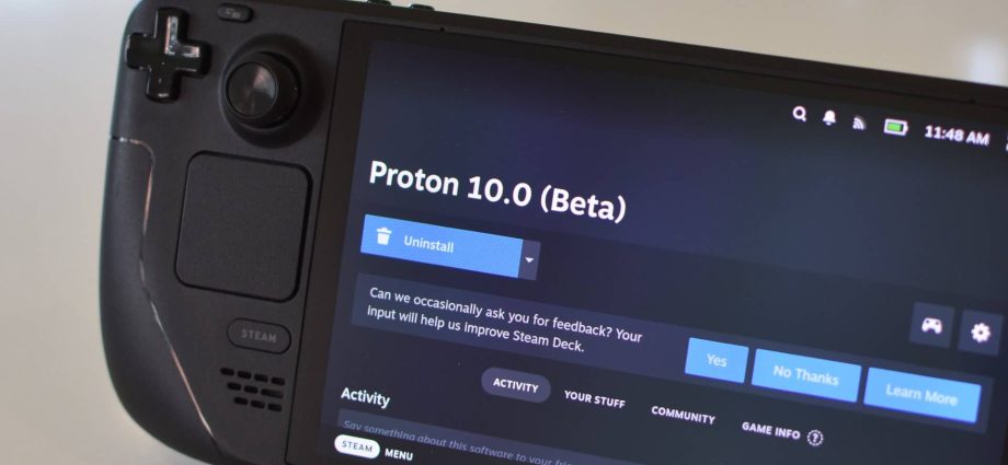 Valve’s Proton, the reason most Steam Deck games work, has a version 10.0 beta to try