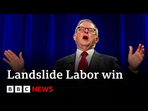 australia-pm-albanese-makes-comeback-with-landslide-win-|-bbc-news