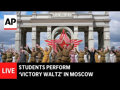 live:-russian-students-perform-‘victory-waltz’-as-part-of-victory-day-celebrations