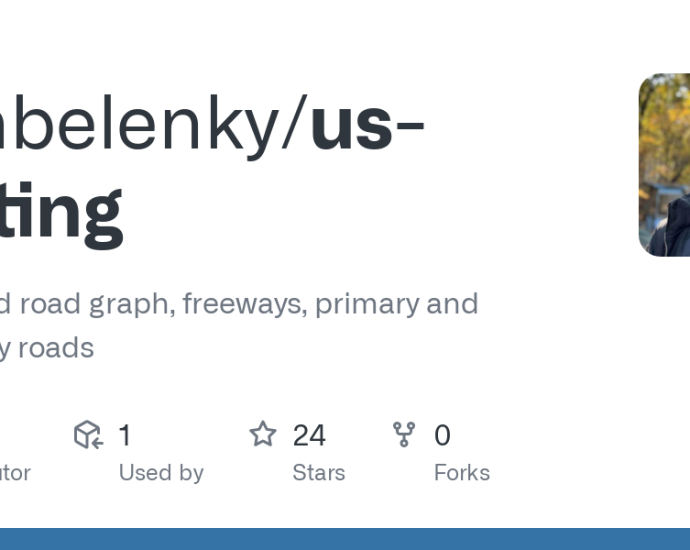 Show HN: US Routing – Python library for fast local routing in the United States