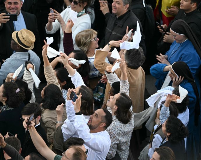 a-new-pope-has-been-elected;-white-smoke-pours-from-sistine-chapel-chimney