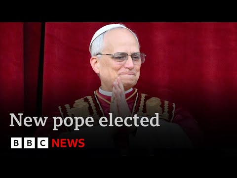 catholics-worldwide-celebrate-election-of-first-american-pope-|-bbc-news