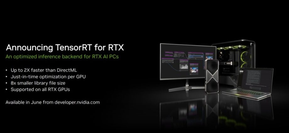Nvidia and Microsoft accelerate AI processing on PCs