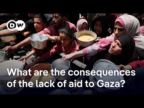 israel-says-first-few-trucks-with-aid-arrive-in-gaza-|-dw-news