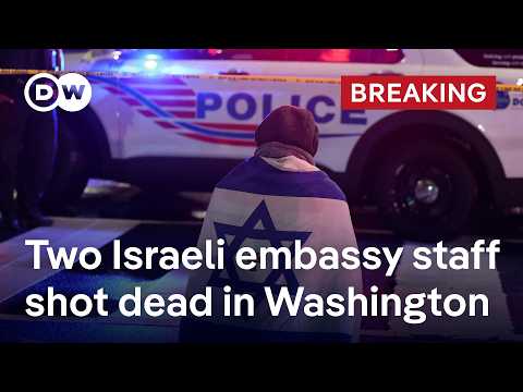 two-israeli-embassy-staffers-shot-dead-in-front-of-jewish-museum-in-washington,-dc.-|-dw-news