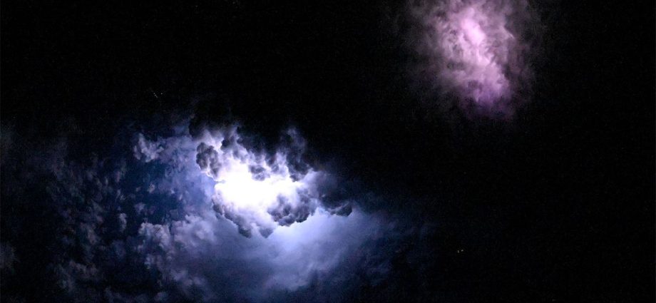 Lightning from above | Space photo of the day for May 23, 2025