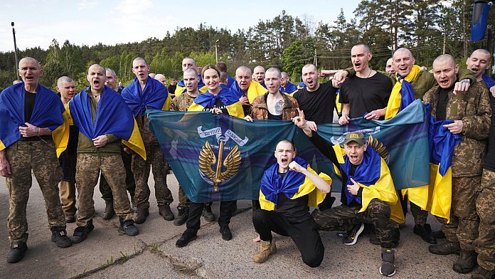 first-part-of-ukraine-russia-prisoners-of-war-exchange-completed,-zelenskyy-says