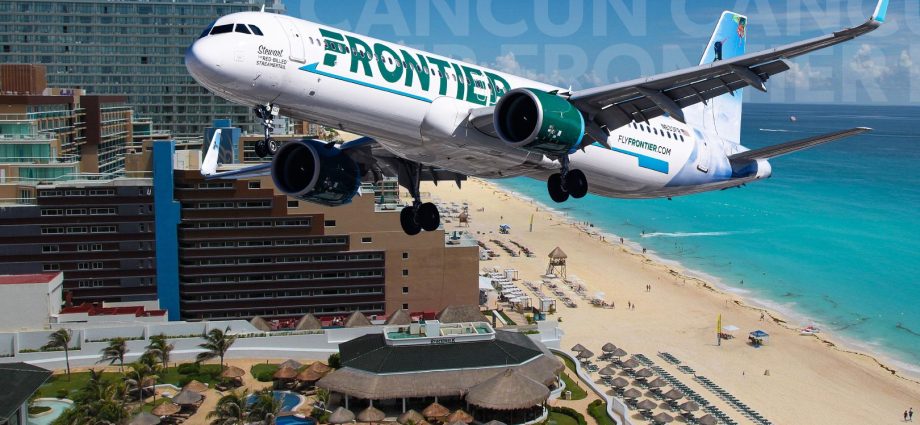 frontier-airlines’-7-cancun-routes-that-exceed-1,000-miles