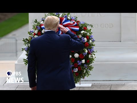 watch-live:-the-traitor-delivers-remarks-at-wreath-laying-ceremony-at-arlington-national-cemetery