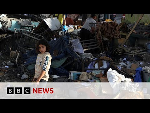 israeli-strike-kills-dozens-sheltering-in-gaza-school,-officials-say-|-bbc-news