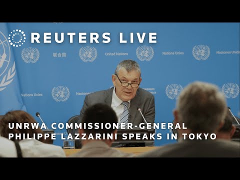 live:-unrwa-commissioner-general-philippe-lazzarini-speaks-in-tokyo-|-reuters