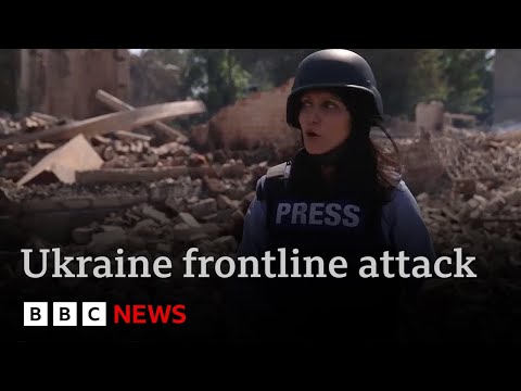 ukraine-frontline-report:-heavy-fighting-as-bbc-team-runs-for-cover-from-drone-attack-|-bbc-news