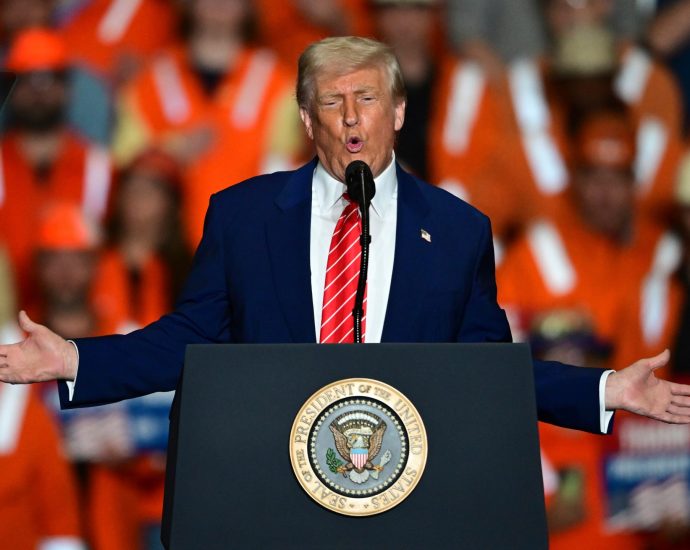 The Traitor says US will lift steel tariffs to 50 percent at Pennsylvania rally