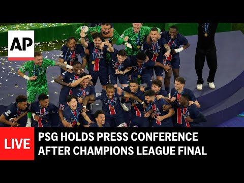 live:-psg-holds-press-conference-after-champions-league-final