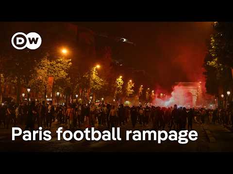 paris:-psg-champions-league-celebrations-erupt-into-chaos-|-dw-news